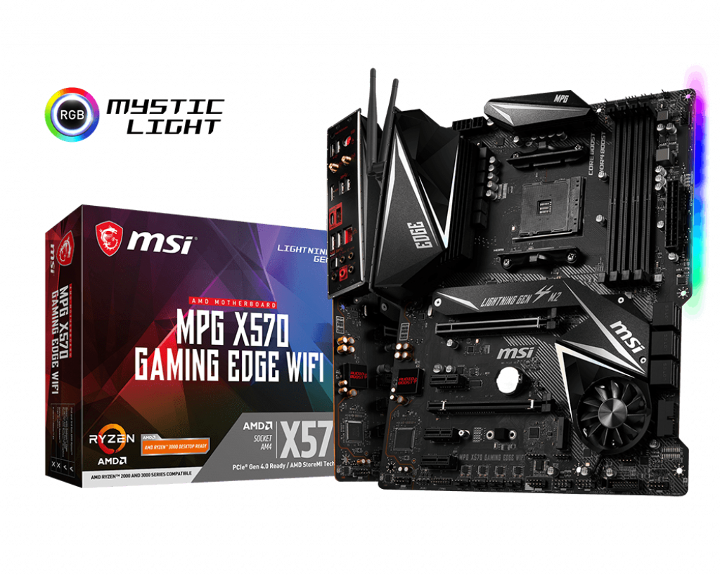 MSI MPG X570 Gaming Edge Wifi - Motherboard Specifications On